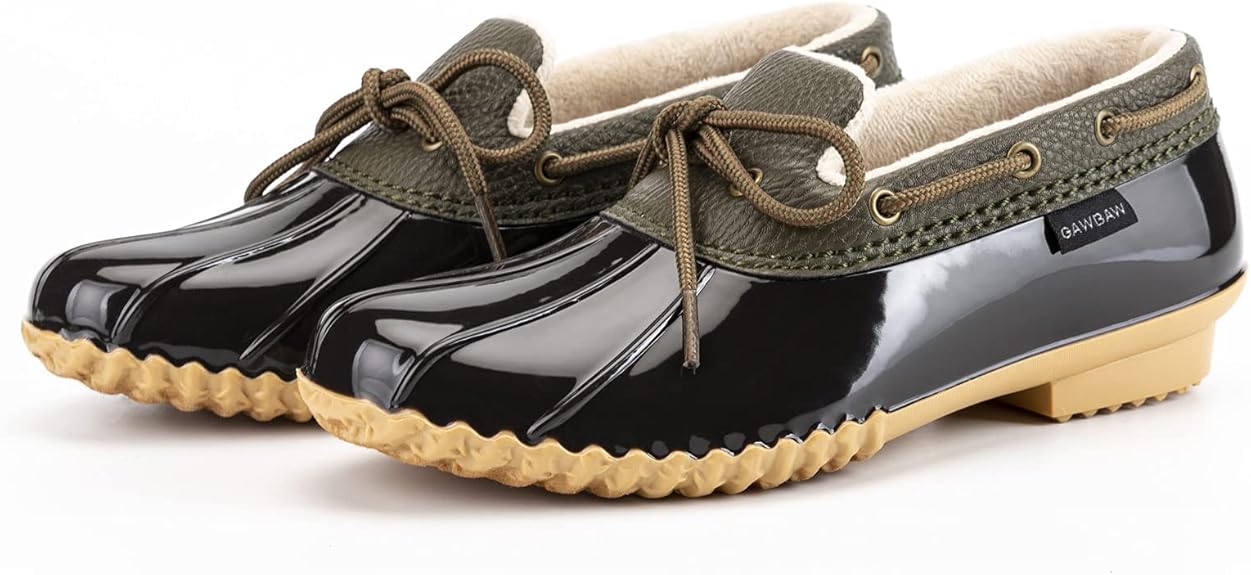 Women - Slip On Waterproof Winter Ankle Rain Boots Short Garden Shoes