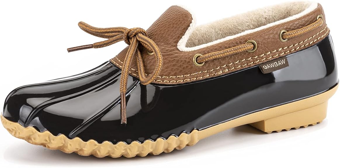 Women - Slip On Waterproof Winter Ankle Rain Boots Short Garden Shoes